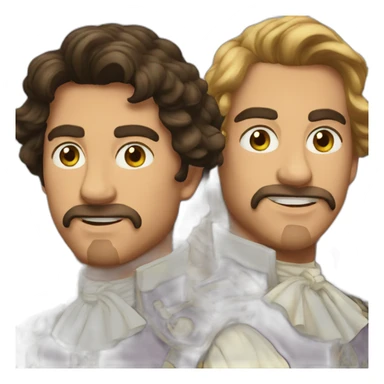 the 3 musketeers sticker