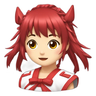 hakurei-reimu sticker