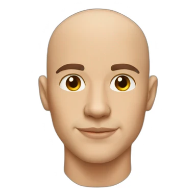 Bald guy that looks like Pitbull sticker