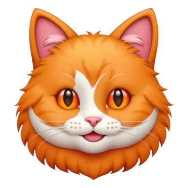 a cute emoji of a cat with heart eyes sticker