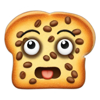 Beans on toast sticker