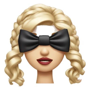 A bow similar to Miss Dior's sticker