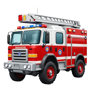 Search & Rescue Truck in USA. sticker