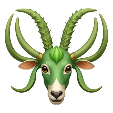 Antelope horns milkweed sticker