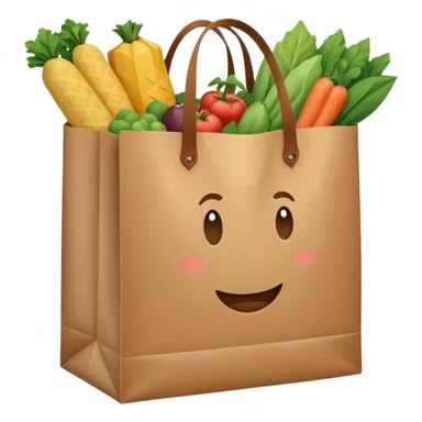  grocery bag sticker