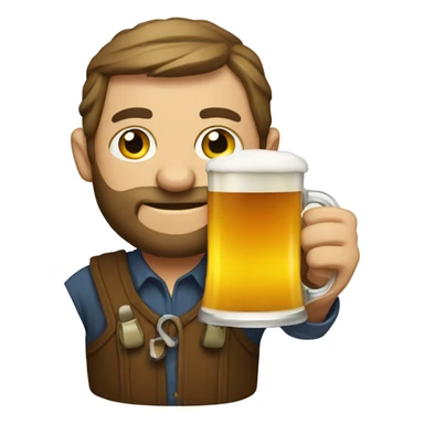 Czech Programmer with beer sticker