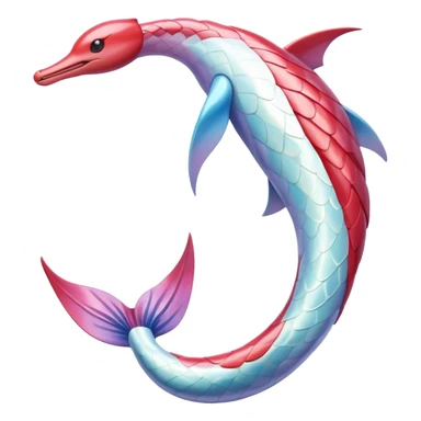 Milotic-Latias-Fakémon-hybrid-creature (full body)  sticker