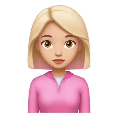 roblox girl in pink sticker