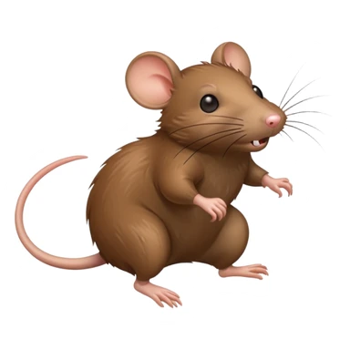 rat running sticker