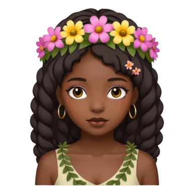 Black girl aesthetic sticker