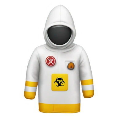 hazmat suit sticker