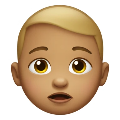 Crying baby  sticker