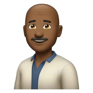 Коричневый пудель sticker