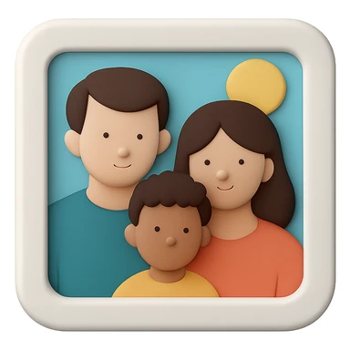 recreate this photo frame but add bit more details sticker