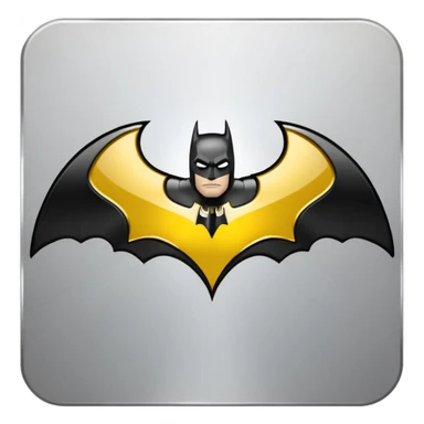 Batman logo sticker