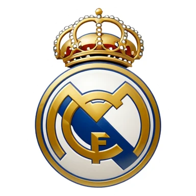 I want an emoji of real madrid logo of football and it should look realistic sticker