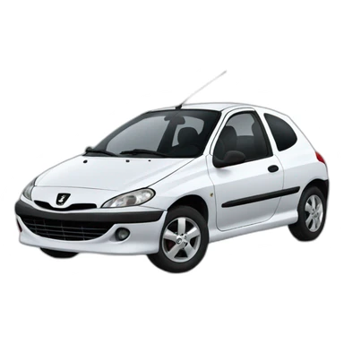 Peugeot 206 sticker