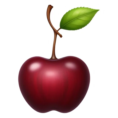 big black cherry  sticker