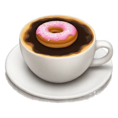 Dunkin donuts coffee sticker