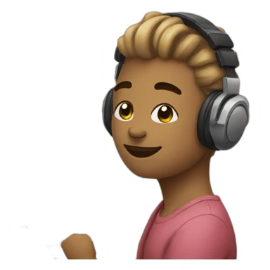 love listening music sticker