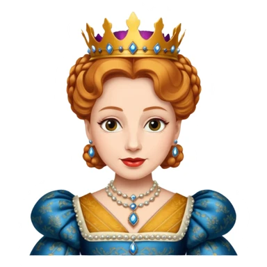 queen elizabeth 1 sticker