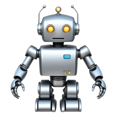 classic robot sticker