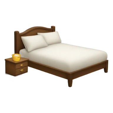 big comfortable bed sticker