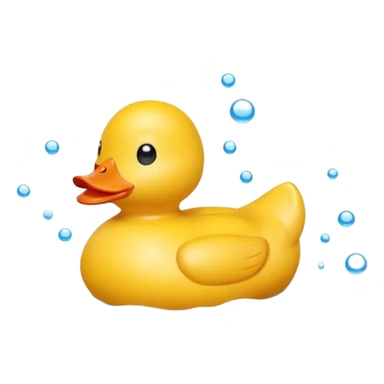 yellow duck sticker