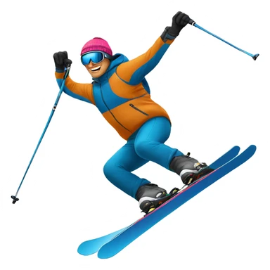 Skier Mikayel Mikayelyan  sticker