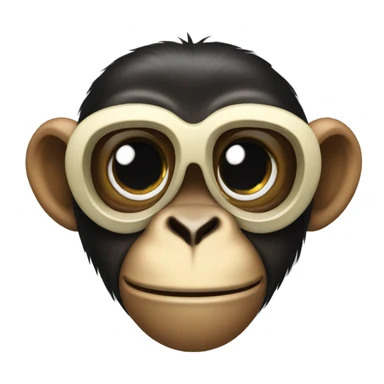 Spider monkey sticker