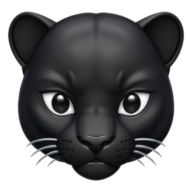 Text based panther emoji need sticker
