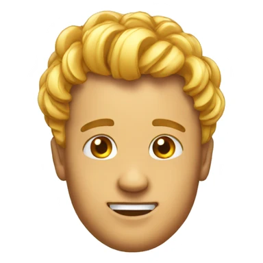 emoji ideas coming out of his head sticker