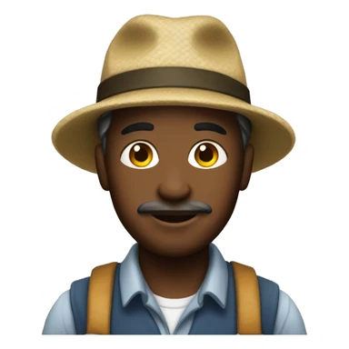 plantation worker sticker