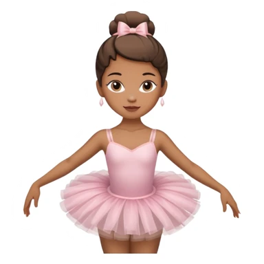 a capuchino head and the body ballerina and add face sticker