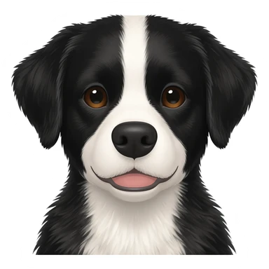 Eddie Murphy with his black and white Dog sticker