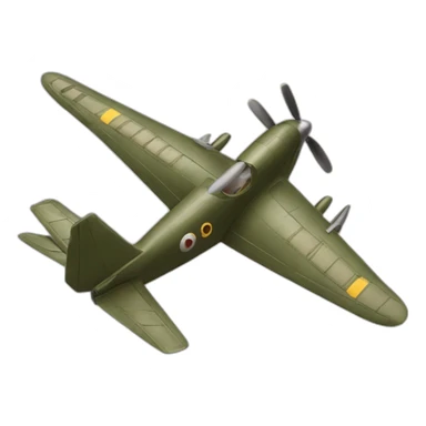 Avion de chasse sticker