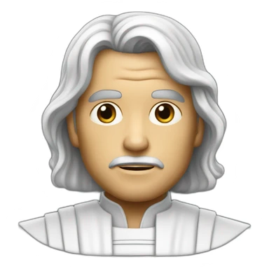 Master skywalker, there’s too many of them, what are we going to do? sticker