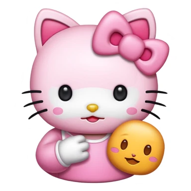 Hello kitty emojis sticker