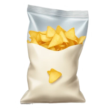 plain bag of chips sticker