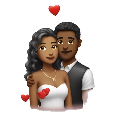 Love with love sticker