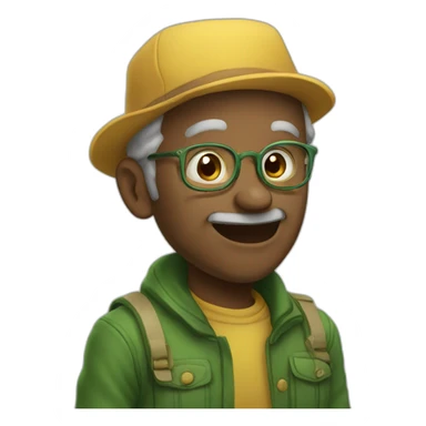 Rottenーgreen-uncle sticker