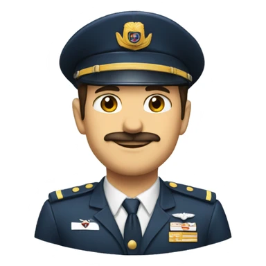 Kısa boylu kız pilot sticker