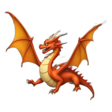 dragon sur un immeuble sticker