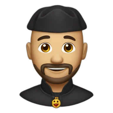 Ignatius of Loyola peace sign sticker