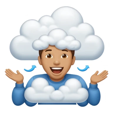 خر داره می‌خنده میگه عررر خفه شو  توی یه ابر جلوی دهنش sticker