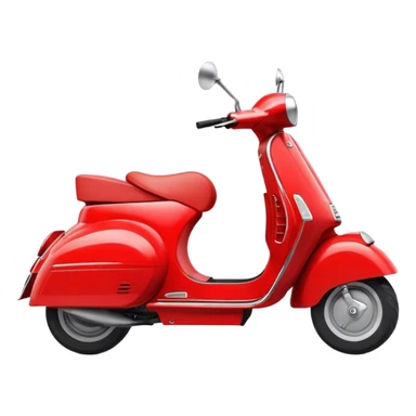 Vespa de corazón  sticker