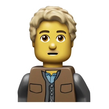 existential dread lego man sticker