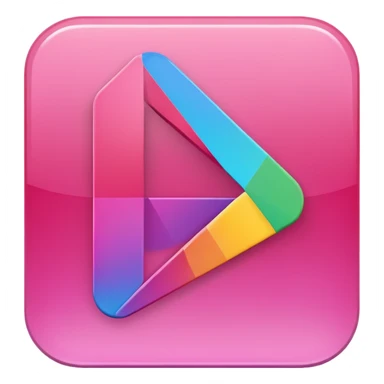 pink girly google play store sticker