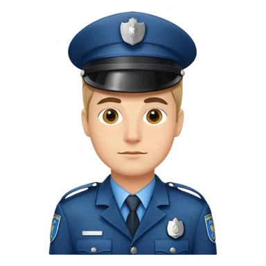 German policeman  sticker