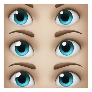 coeur dans les yeux sticker